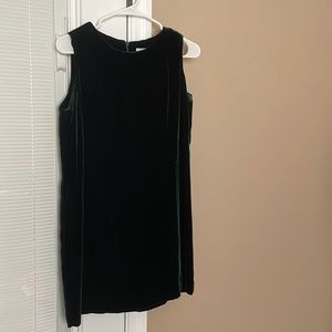 Holiday forest green dress.  Size 2 Gap